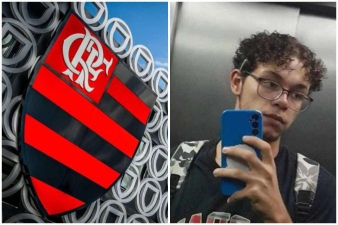 Clube fará um minuto de silêncio antes da partida e fotos do jovem no telão -  (crédito: Reprodução/Flickr/Clube de Regatas do Flamengo - Reprodução/Redes sociais)