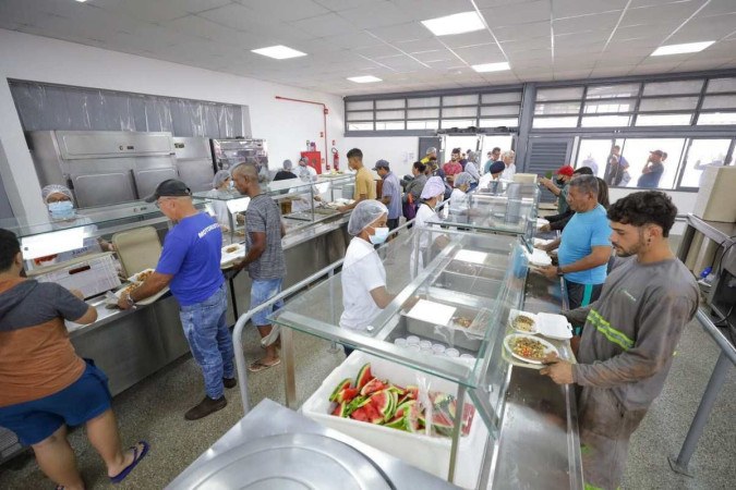 Além da garantia das três principais refeições do dia, restaurante terá funcionamento de domingo a domingo -  (crédito:  Tony Oliveira AG Brasilia)