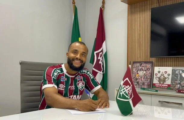 Samuel Xavier foi decisivo nas oitavas de final da Copa Libertadores com a camisa do Fluminense - (crédito: - Foto: Lucas Merçon/Fluminense) Samuel Xavier foi decisivo nas oitavas de final da Copa Libertadores com a camisa do Fluminense - (crédito: - Foto: Lucas Merçon/Fluminense)