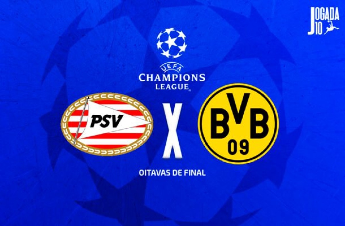 PSV x Borussia Dortmund: escalações e onde assistir