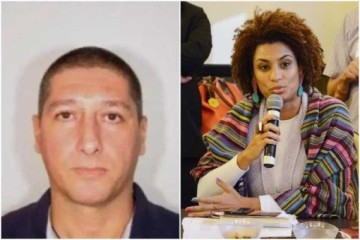 Ronie Lessa, ex-policial é acusado de matar Marielle Franco -  (crédito: Reprodução/Renan Olaz/CMRJ)