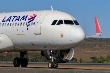 A companhia aérea LATAM Airlines anunciou, em balanço publicado na terça-feira (5/5), lucro líquido de US$ 576 milhões para o primeiro semestre de 2026. -  (crédito: Latam/Divulga&ccedil;&atilde;o)