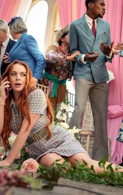 Lindsay Lohan protagoniza novo filme da Netflix -  (crédito: Patrick Redmond/Netflix)