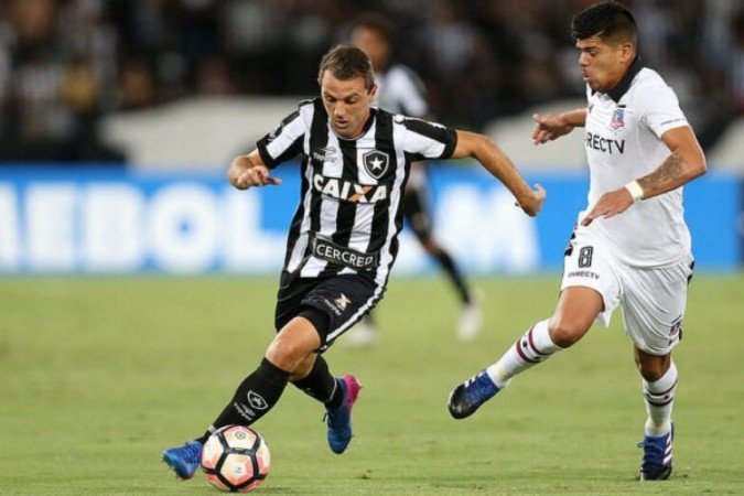 Montillo atuou pelo Botafogo na Libertadores de 2017. -  (crédito: Foto: Vitor Silva/SSPress/Botafogo)