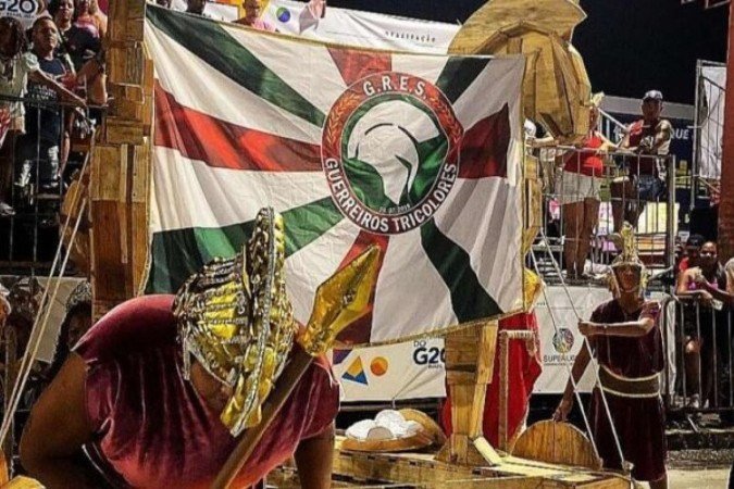 Guerreiros Tricolores foi uma das seis rebaixadas da Série Bronze - (crédito: Foto: Reprodução / Instagram) Guerreiros Tricolores foi uma das seis rebaixadas da Série Bronze - (crédito: Foto: Reprodução / Instagram)