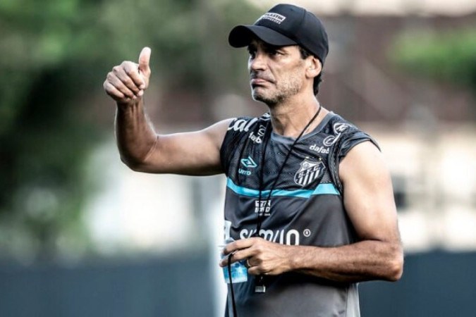 Santos vai pagar dívida com Fabián Bustos à vista -  (crédito: Foto: Ivan Storti/Santos FC)