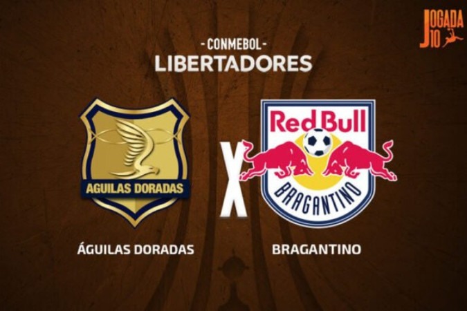 Aguilas x Bragantino -  (crédito: Foto: Arte Jogada10)