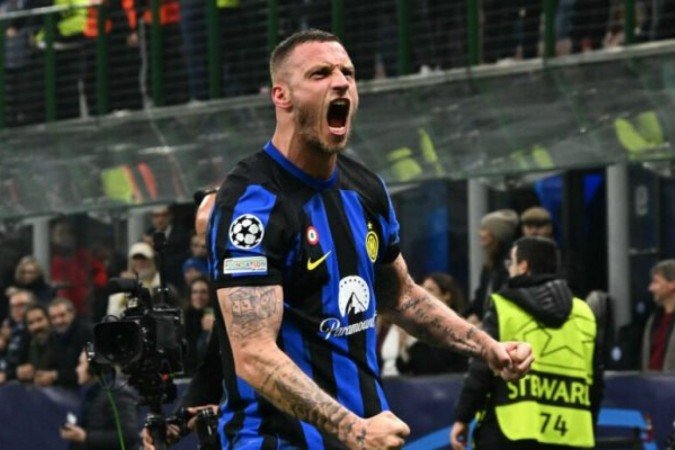 Inter de Milão foi superior ao Atlético de Madrid durante os 90 minutos e garantiu a vitória no jogo de dia - (crédito: - Foto: GABRIEL BOUYS/AFP via Getty Images) Inter de Milão foi superior ao Atlético de Madrid durante os 90 minutos e garantiu a vitória no jogo de dia - (crédito: - Foto: GABRIEL BOUYS/AFP via Getty Images)