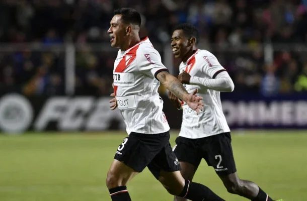 Foi o primeiro jogo do Always Ready em seu estádio na história da Libertadores - (crédito: Foto: Aizar Raldes/AFP via Getty Images) Foi o primeiro jogo do Always Ready em seu estádio na história da Libertadores - (crédito: Foto: Aizar Raldes/AFP via Getty Images)