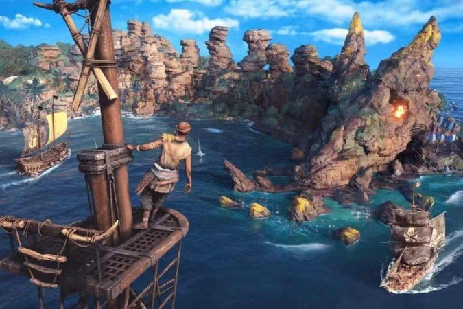 Os gráficos do jogo são ótimos e cativam o jogador