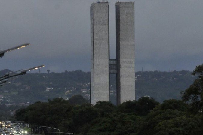 Trânsito em Brasília na Rodoviária do Plano Piloto.