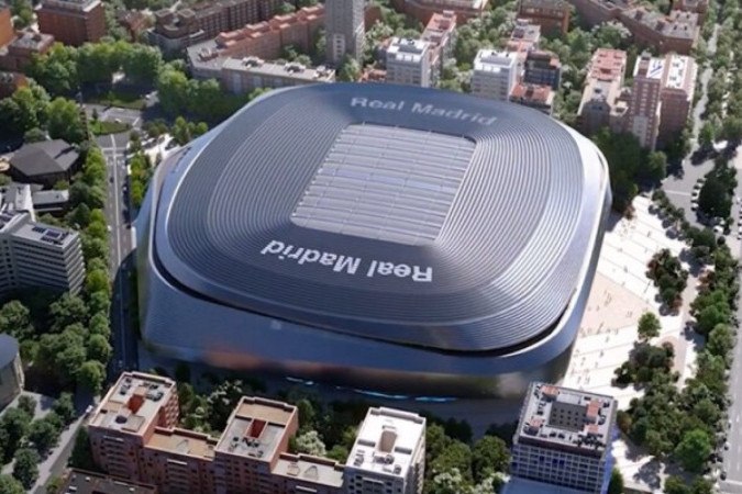 Santiago Bernabéu é um dos estádios mais modernos do mundo - Foto: Divulgação/Real Madrid -  (crédito: Foto: Divulgação/Real Madrid)