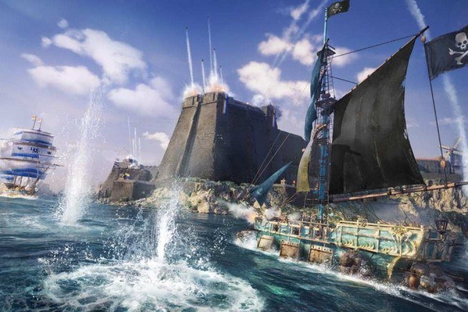 O destaque do jogo são as batalhas navais e a personalização de navios