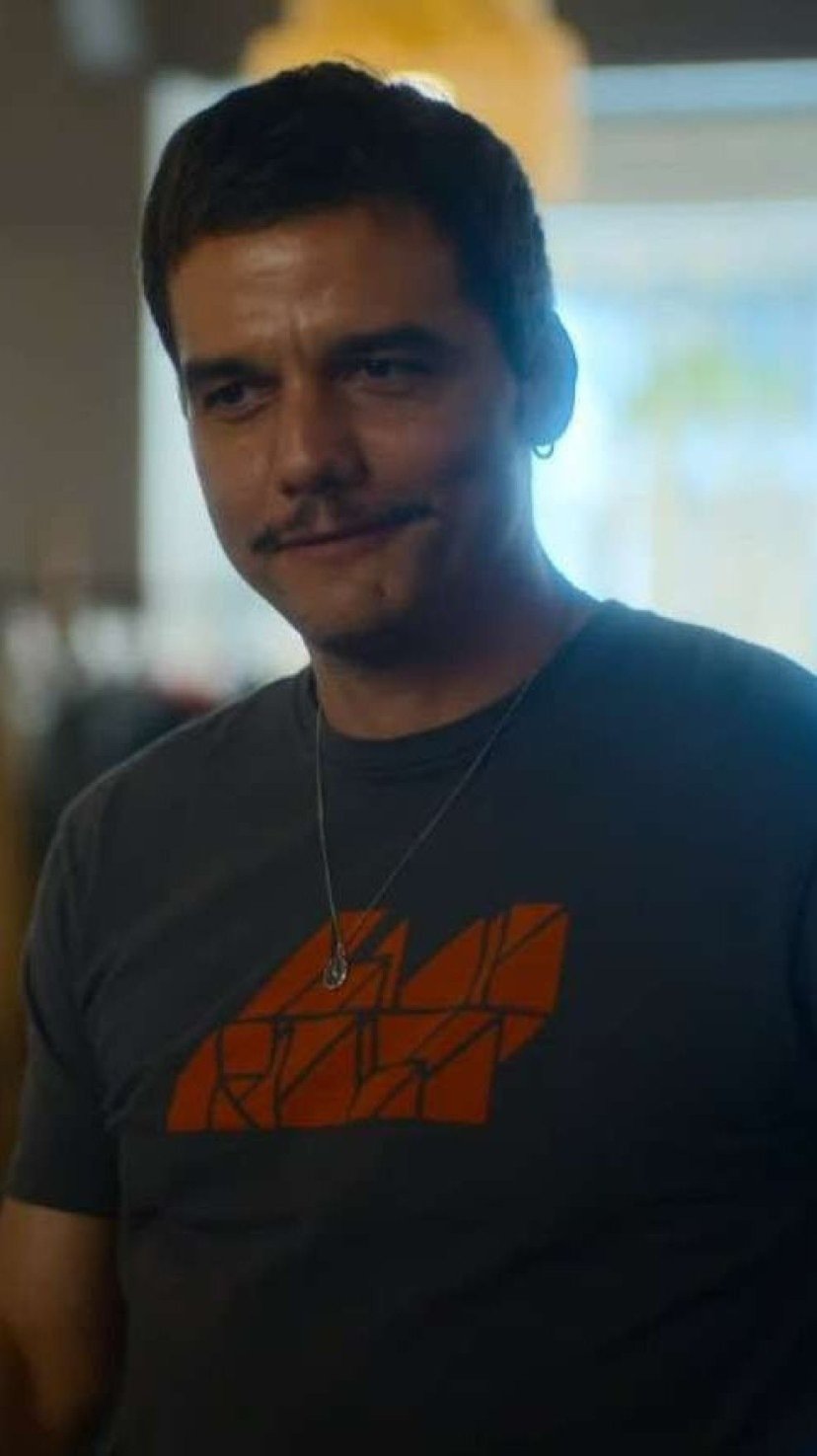 Wagner Moura em cena de 'Guerra civil'. -  (crédito: Reprodução)