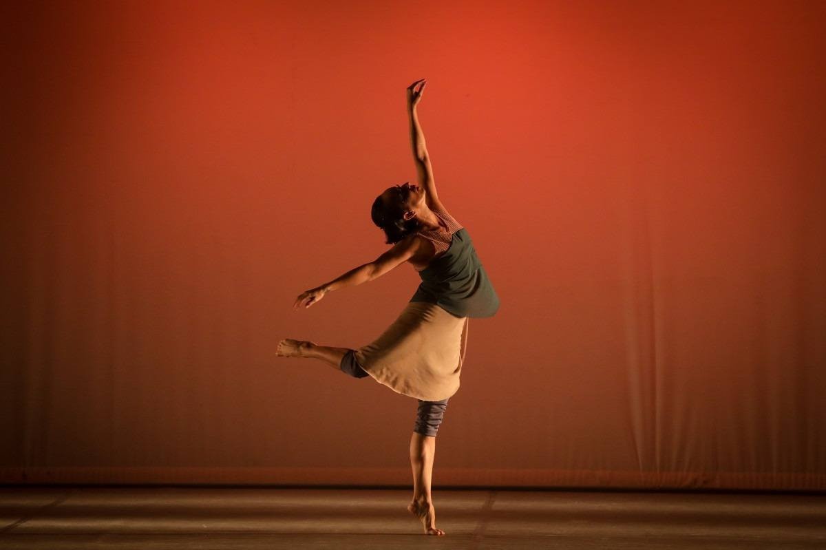 Espetáculo Rios Voadores, do Corpo de dança do amazonas, no espetáculo Circulação Amazônia, na Caixa cultural