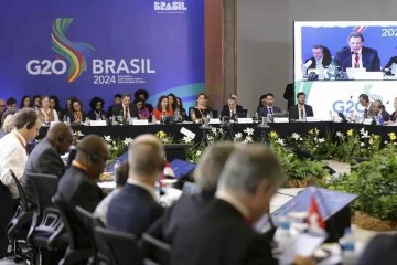Em dezembro do ano passado, o Brasil assumiu, pela primeira vez, a presidência rotativa do G20 -  (crédito: Marcelo Camargo/Agência Brasil)