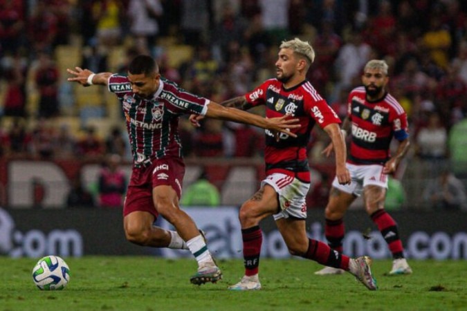 Flamengo e Fluminense se enfrentam no Maracanã -  (crédito: Foto: Paula Reis/Flamengo)