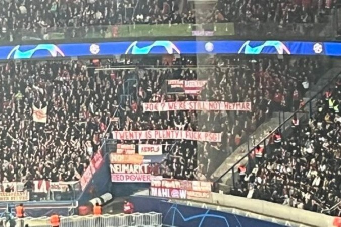 Torcida alemã é contra investimentos estrangeiros na Bundesliga - Foto: Reprodução/Instagram -  (crédito: Foto: Reprodução/Instagram)