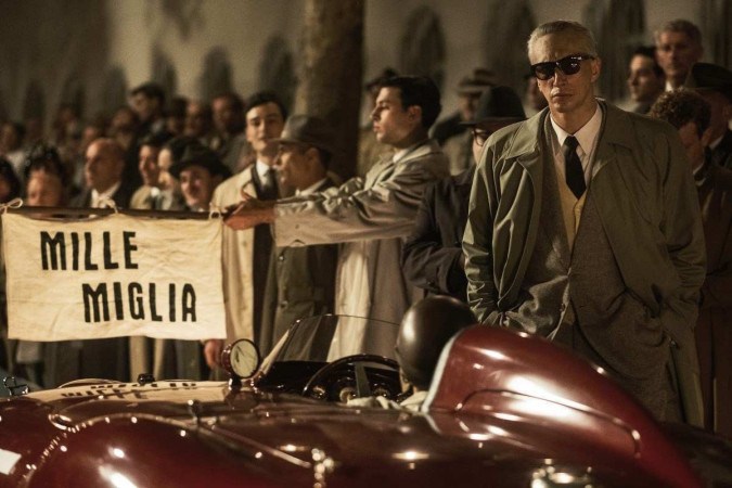 Enzo Ferrari ganha interpretação de Adam Driver  -  (crédito:  Diamond Films/Lorenzo Sisti)