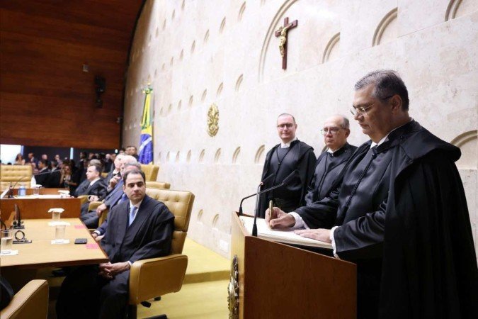Solenidade de posse do ministro Flávio Dino no STF