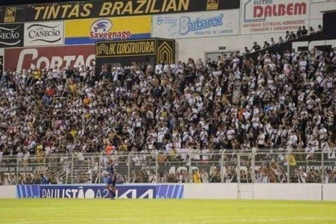 futebol; torcida; ponte preta -  (crédito: Reprodução redes sociais)