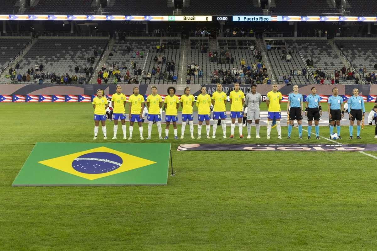 Copa Ouro: Brasil enfrenta Colômbia pela segunda rodada do torneio
