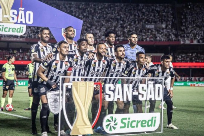 Santos utilizará camisa 2 contra o São Bernardo -  (crédito: Foto: Raul Baretta/ Santos FC)