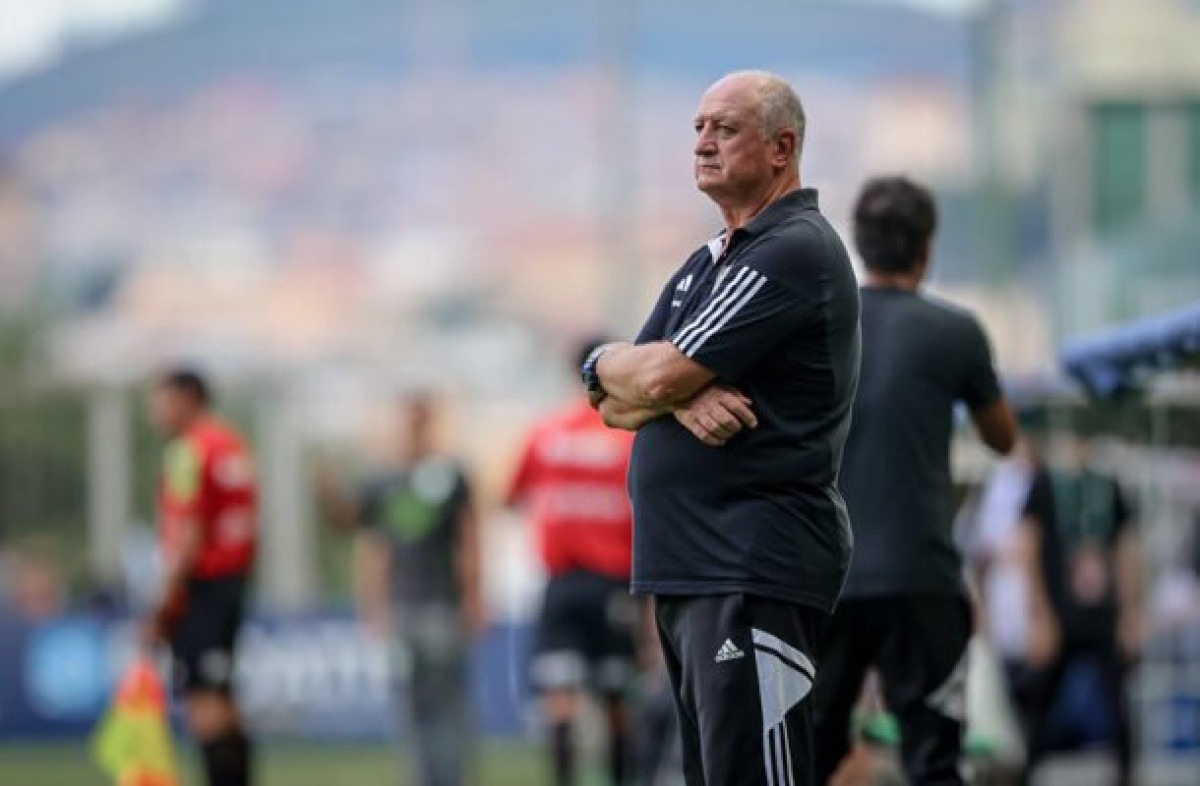 Felipão encara críticas da torcida com naturalidade