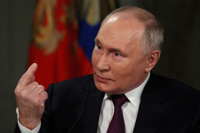 Putin disse recentemente que a Rússia é a economia que mais cresce na Europa -  (crédito: Reuters)