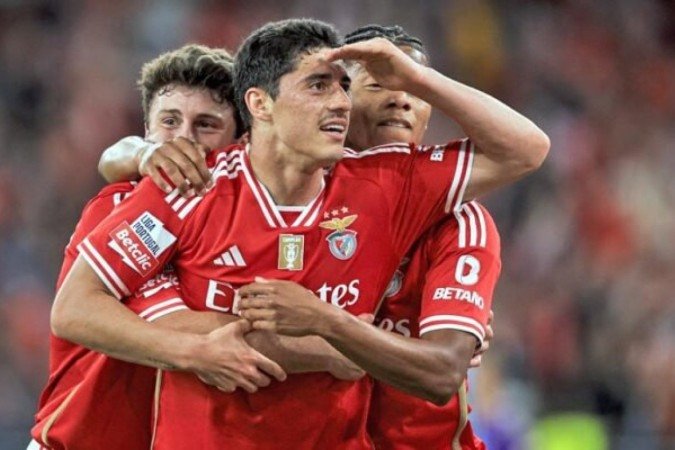 Benfica é o líder do Campeonato Português - Foto: Filipe Amorim/AFP -  (crédito:  AFP via Getty Images)