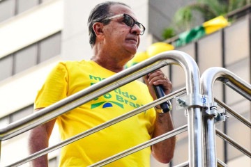 Apoiador de Bolsonaro, Malafaia acusou Lula, no evento da Paulista, de saber antecipadamente do 8/1 -  (crédito: Luiz Rodrigues/Ato Press/Estadão Conteúdo   )