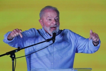 'O que o governo de Israel está fazendo contra o povo palestino não é guerra, é genocídio', disse Lula em evento no Rio -  (crédito: Andre Coelho/EPA-EFE/REX/Shutterstock)