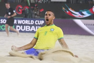 Pode celebrar Brasil, Seleção ganhou o sexto caneco mundial de Beach Soccer  -  (crédito: Foto: Aitor Alcalde/FIFA)