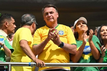 Bolsonaro sobre últimas eleições: 'Aquela coisa que aconteceu em outubro' - Andre Ribeiro/Thenews2/Folhapress