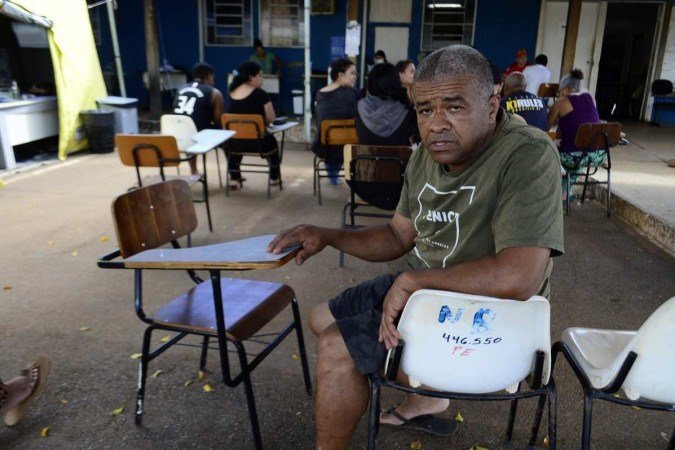  25/02/2024 Crédito: Marcelo Ferreira/CB/D.A Press. Brasil. Brasília - DF - Dengue. Tenda da administração regional de São Sebastião. Eliomário de Souza.