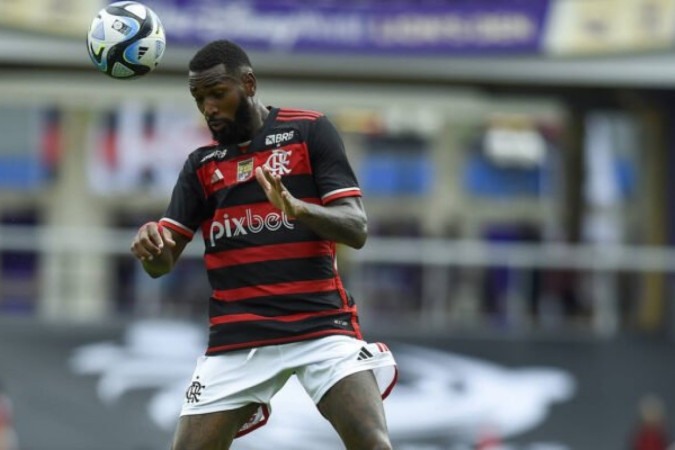 Gerson é um dos destaques do Flamengo neste início de temporada -  (crédito: Foto: Marcelo Cortes/Flamengo)