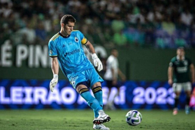 Rafael Cabral sofre com as críticas - (crédito: Foto: Staff Images / Cruzeiro) Rafael Cabral sofre com as críticas - (crédito: Foto: Staff Images / Cruzeiro)