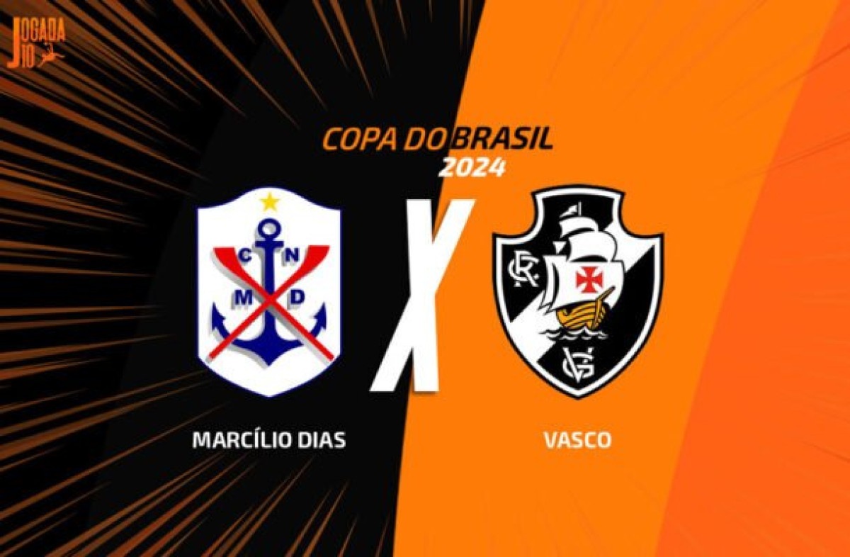 Marcílio Dias x Vasco: onde assistir, arbitragem e escalações