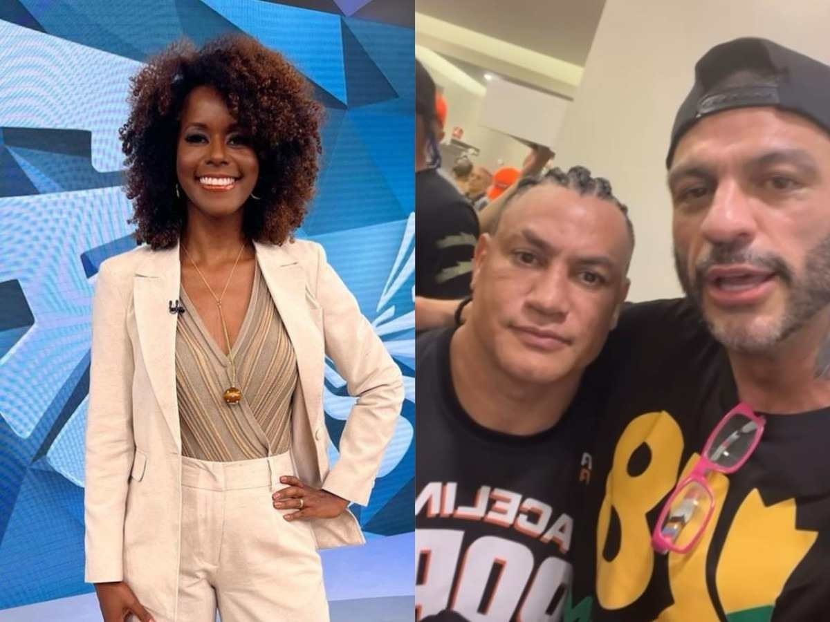 Maju Coutinho debocha de Bambam ao vivo: 