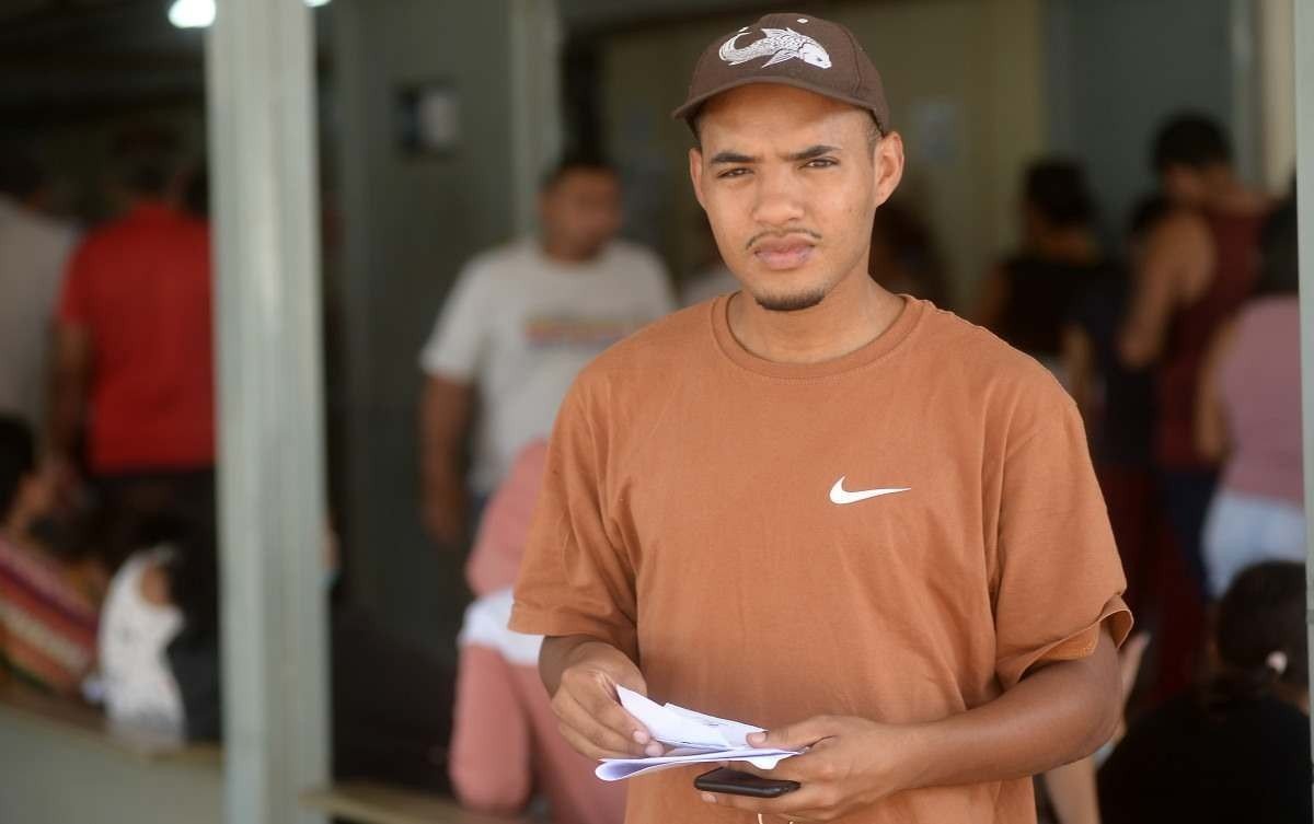  27/02/2024 Credito: Ed Alves/CB/DA.Press. Cidades. Surto de Dente no DF. Unidade Basica de Saude Nº 01 Samambaia Sul. na foto, Wilson Barbosa. 