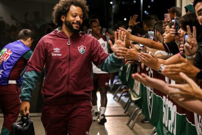 Marcelo pode estar apto para enfrentar a LDU, do Equador, no Maracanã  -  (crédito: - Foto Marcelo Gonçalves/Fluminense)