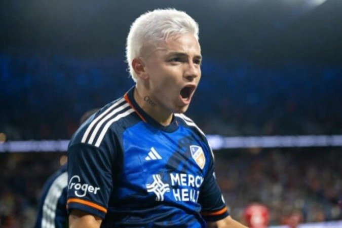 Barreal já treina com os companheiros de Cruzeiro  -  (crédito: Foto: Divulgação / FC Cincinnati)