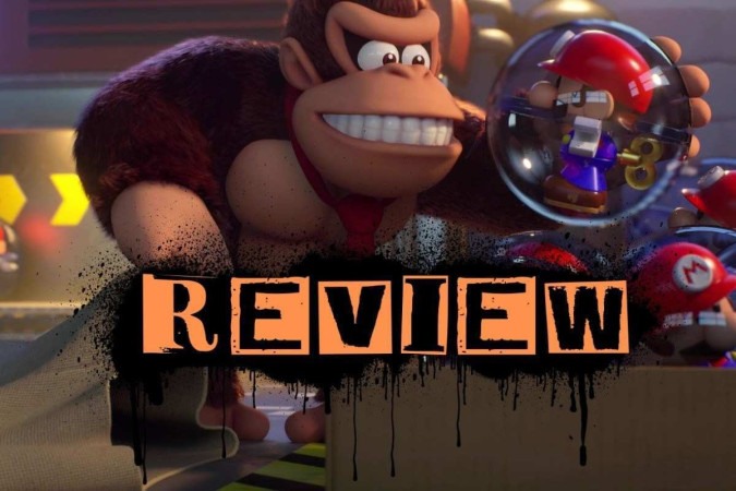 DK e Mario voltam se enfrentar em remake da Nintendo. -  (crédito: Reprodução/Nintendo)
