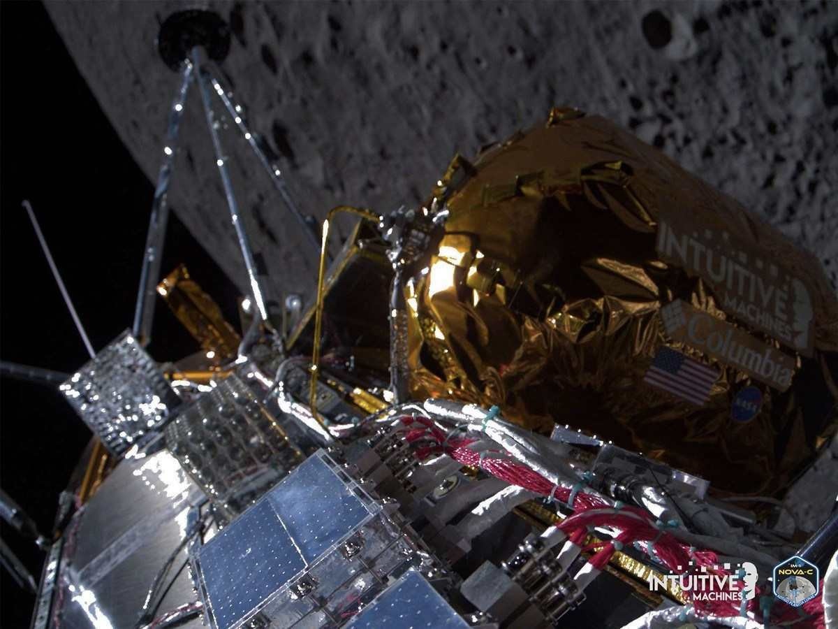 Missão com módulo lunar dos EUA será interrompida após tombo na Lua