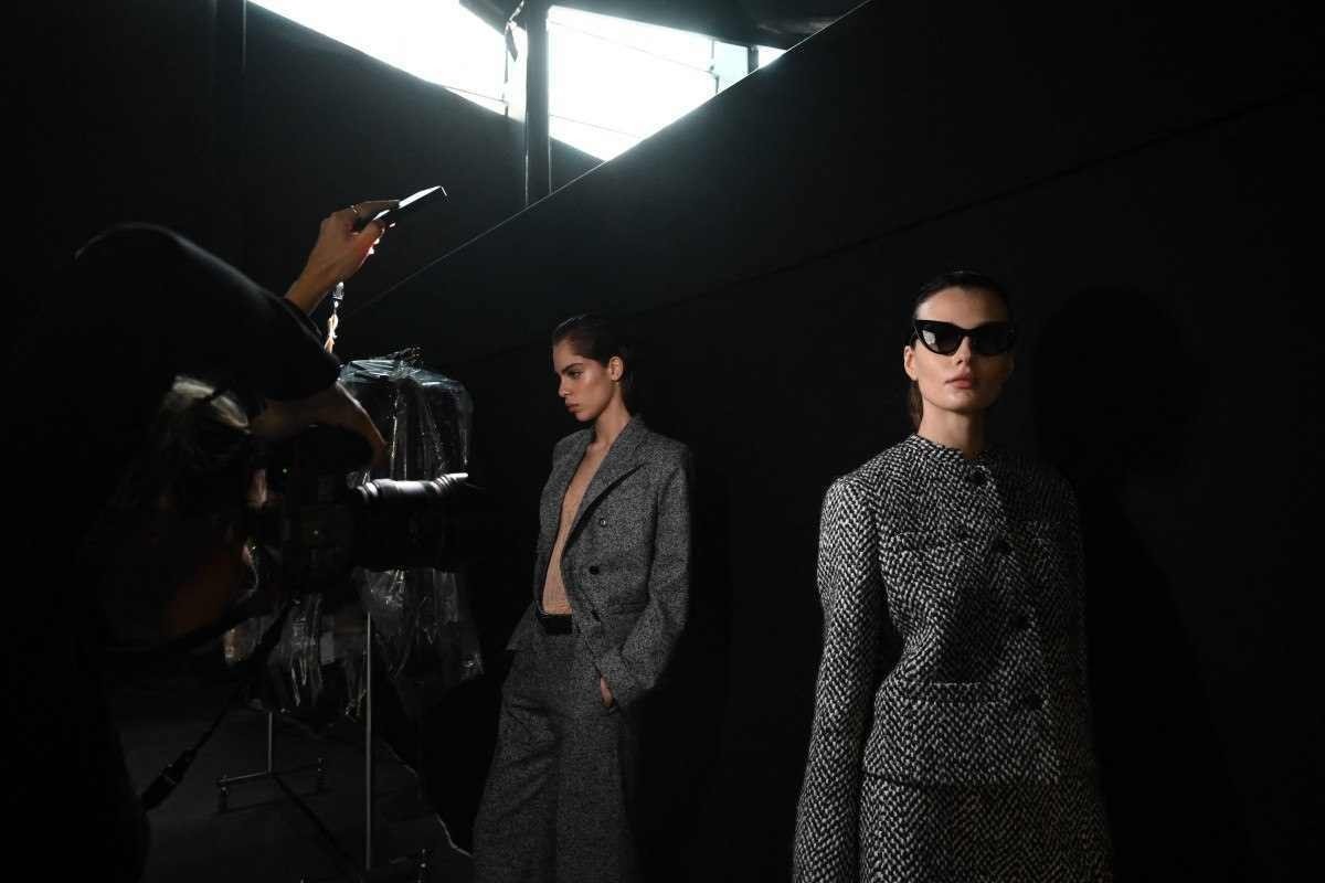 Desfile Ermanno Scervino na Milan Fashion Week Outono/Inverno 2024.