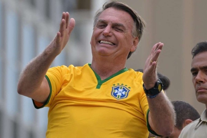 O ex-presidente brasileiro Jair Bolsonaro -  (crédito: NELSON ALMEIDA / AFP)