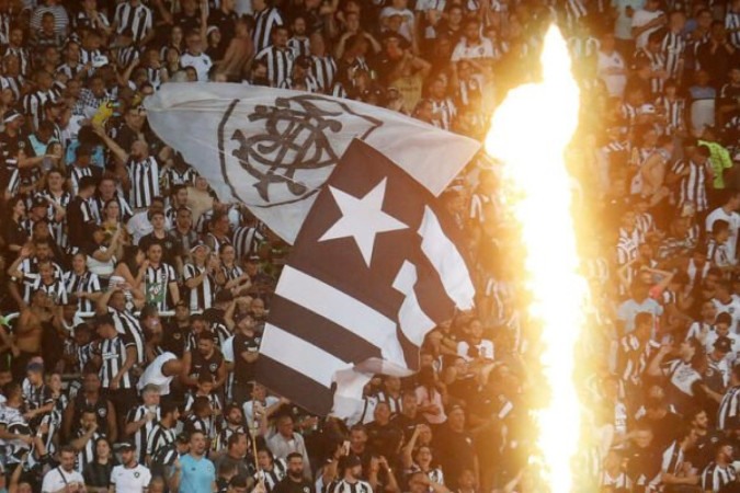 Torcida do Botafogo promete fazer grande festa no Nilton Santos -  (crédito:  Vitor_Silva)