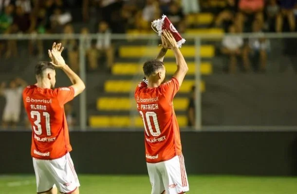 Inter foi feliz em Arapiraca e se classificou - (crédito: Foto: Divulgação/Internacional) Inter foi feliz em Arapiraca e se classificou - (crédito: Foto: Divulgação/Internacional)