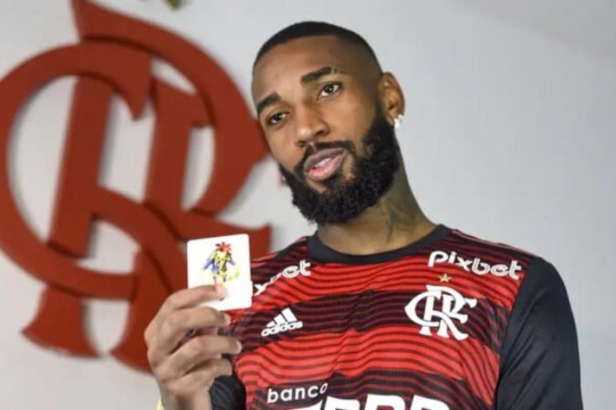 Gerson passará por uma cirurgia no próximo dia primeiro de março - -  (crédito:  - Foto: Marcelo Cortes/Flamengo)