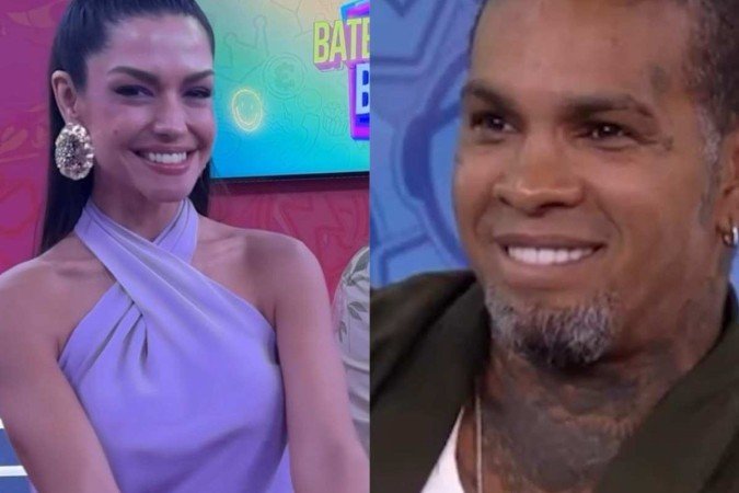 Thais Fersoza e Rodriguinho - (crédito: Reprodução Globo) Thais Fersoza e Rodriguinho - (crédito: Reprodução Globo)